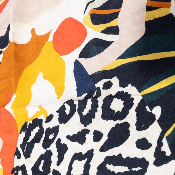 Anthropologie Conditions Apply Multi Color SZ XS Short Sleeve Top - Picture 4 of 7